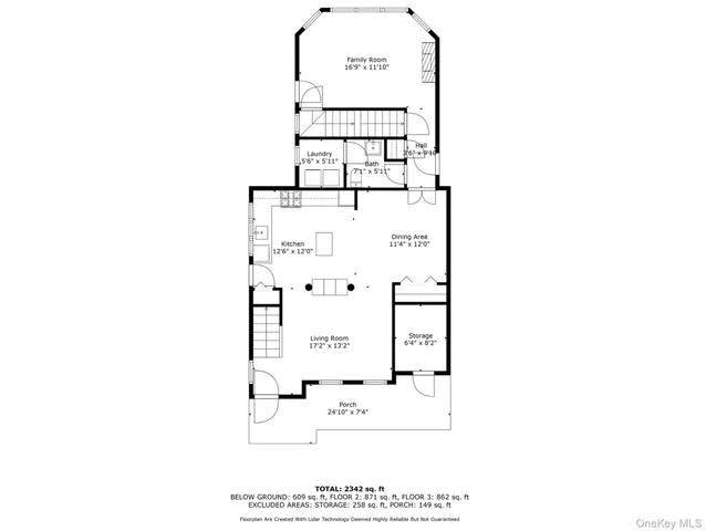 a picture of a bench in front of a wall