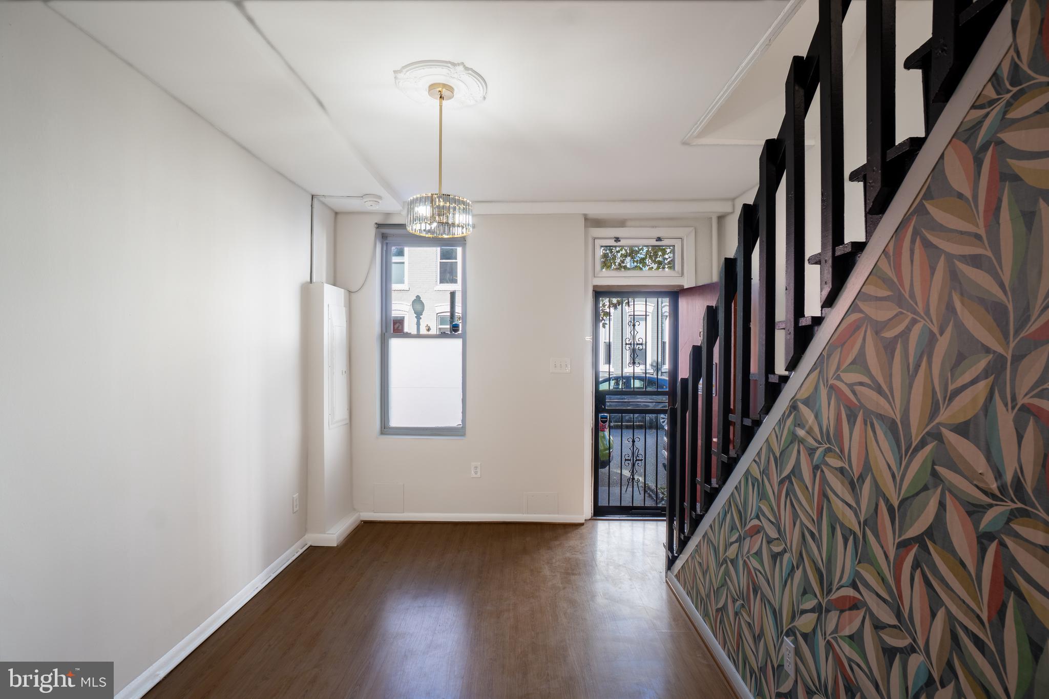 1227 Wylie Street Northeast Washington, DC 20002 - Photo 2 of 20 a view of entryway with wooden floor