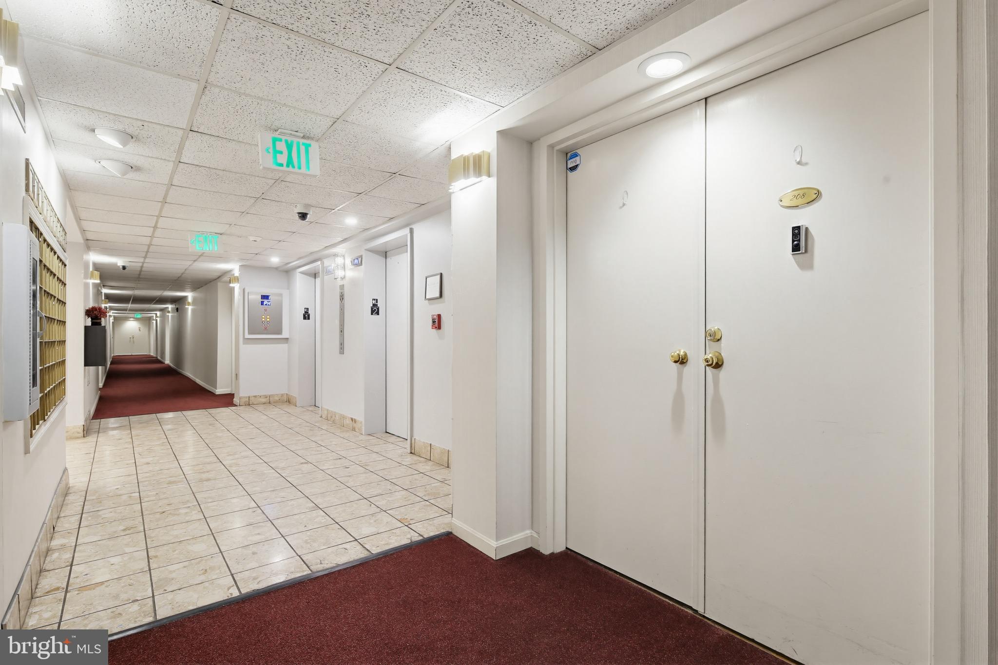 1040 Deer Ridge Drive, Unit 208 Baltimore, MD 21210 - Photo 4 of 30 Elegant Double Door Entry