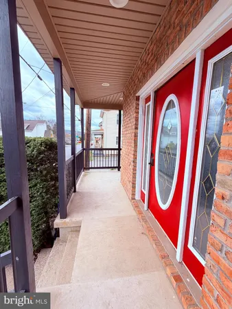 a front door with outdoor space
