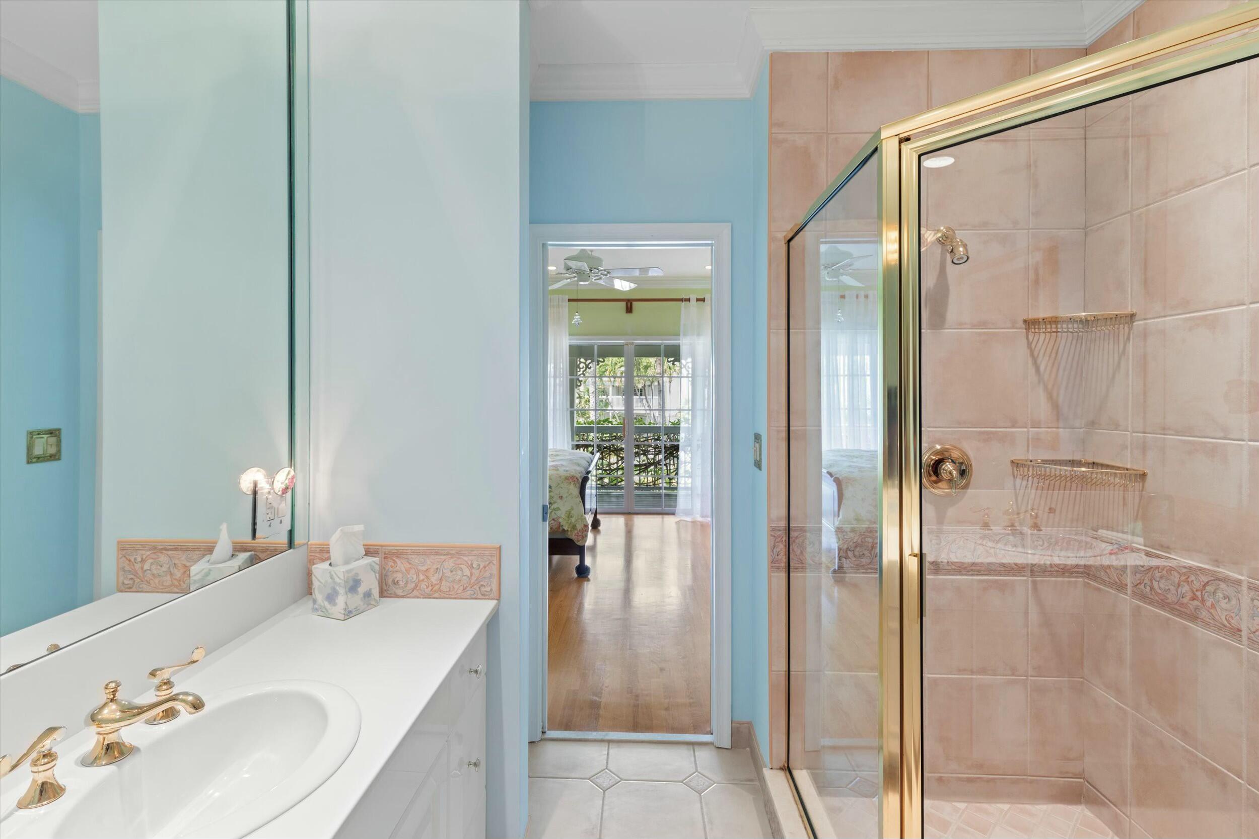 68 Sunset Key Drive Key West, FL 33040 - Photo 43 of 69 a bathroom with a sink and shower