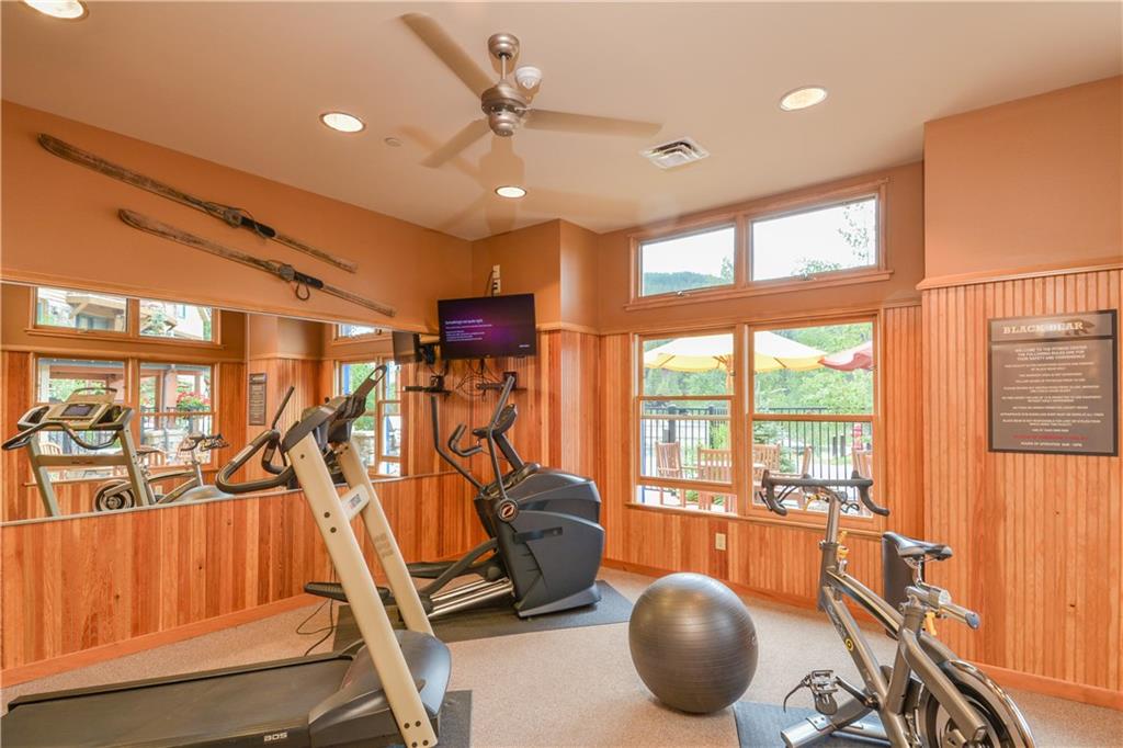 129 River Run Road, Unit 8073 Keystone, CO 80435 - Photo 16 of 16 a room with gym equipment