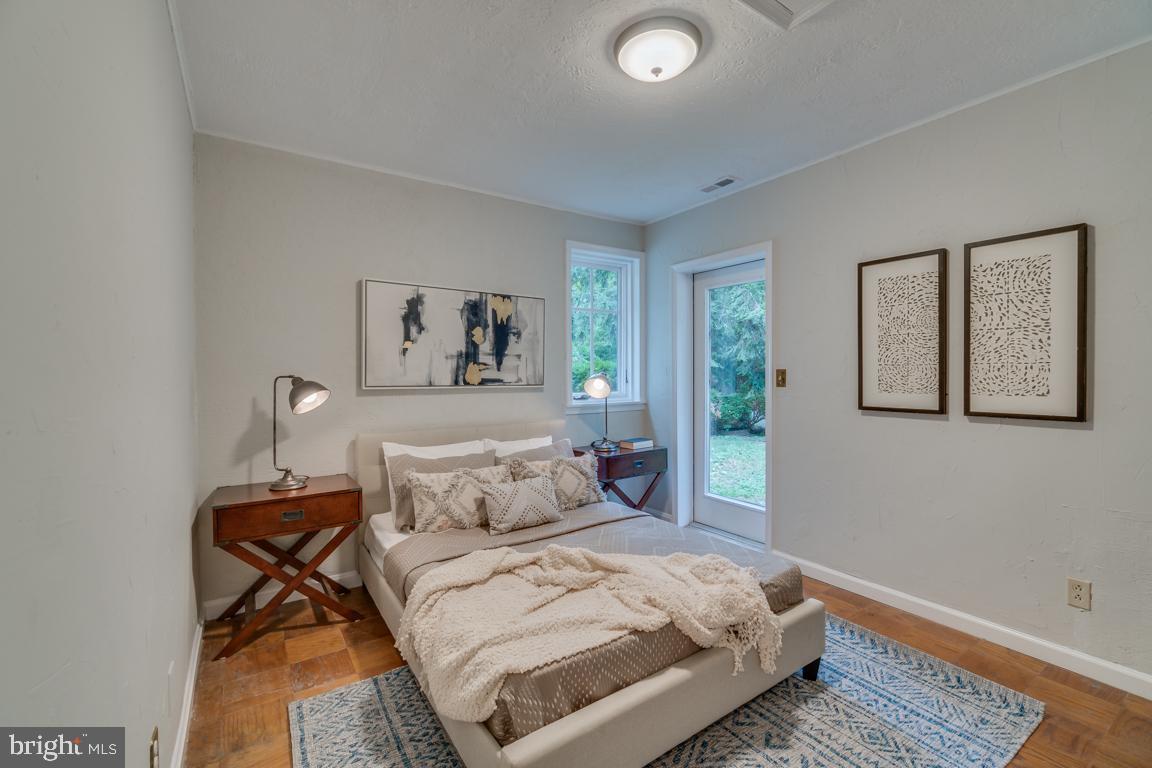 7223 Tanager Street Springfield, VA 22150 - Photo 21 of 25 Bedroom 2 with exit to the backyard