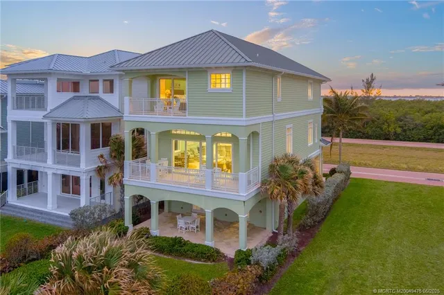 a view of a yard with an outdoor space and seating area