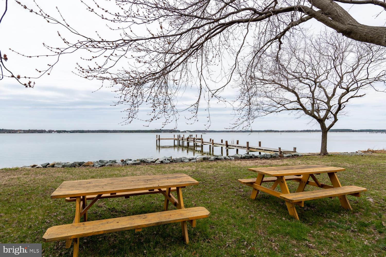 22453 Indian Point Road Bozman, MD 21612 - Photo 33 of 33 A picnic area at the community dock