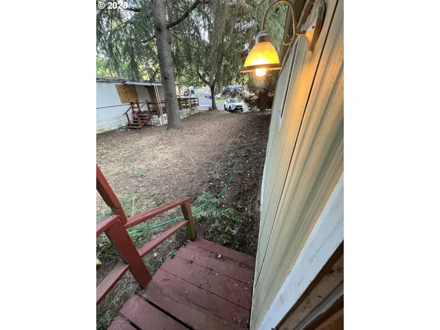 a view of outdoor space and yard