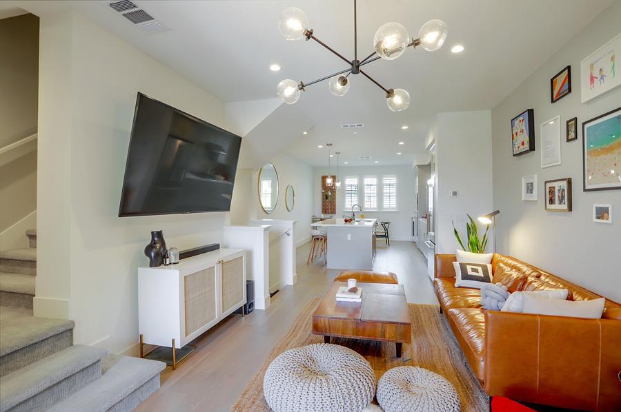 330 Marquetta Circle Mountain View, CA 94043 - Photo 5 of 26 a living room with furniture and a flat screen tv