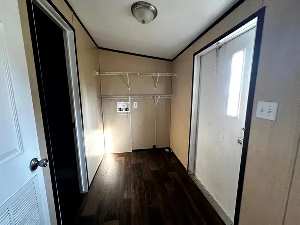 wooden floor in a gallery