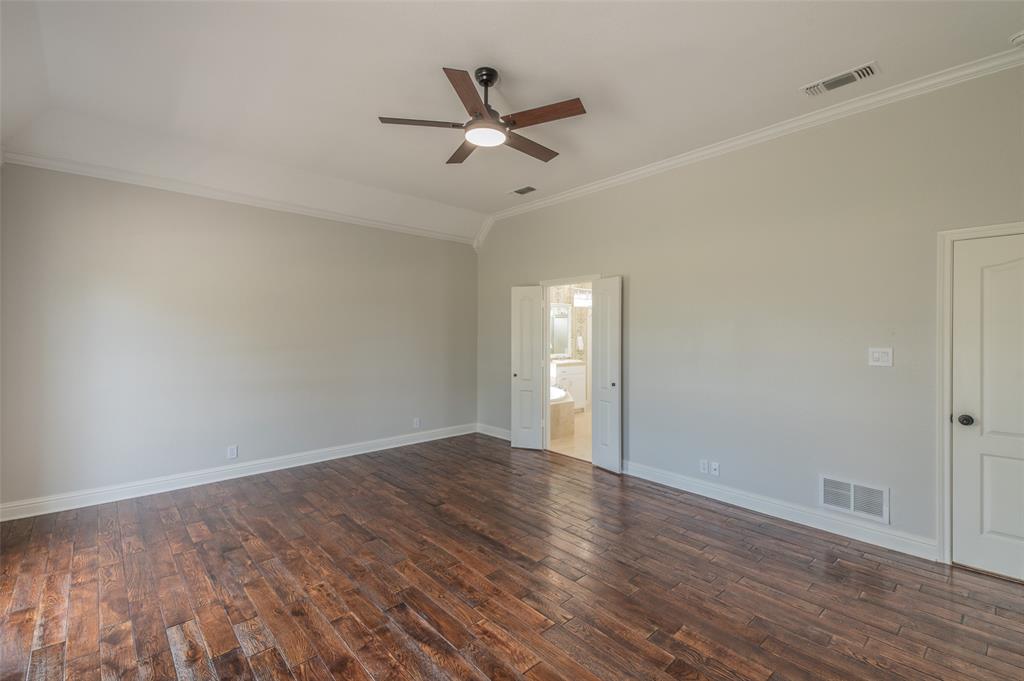 13507 Friendship Road Pilot Point, TX 76258 - Photo 14 of 39 wooden floor in an empty room