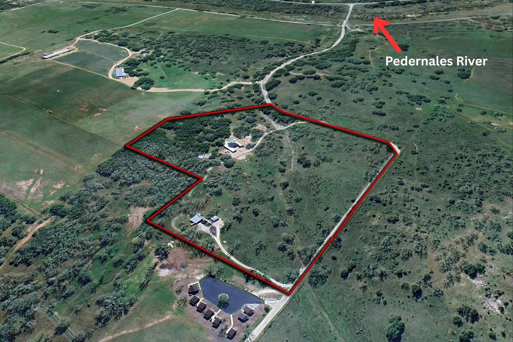 444 Klein Road Stonewall, TX 78671 - Photo 55 of 55 a view of a backyard