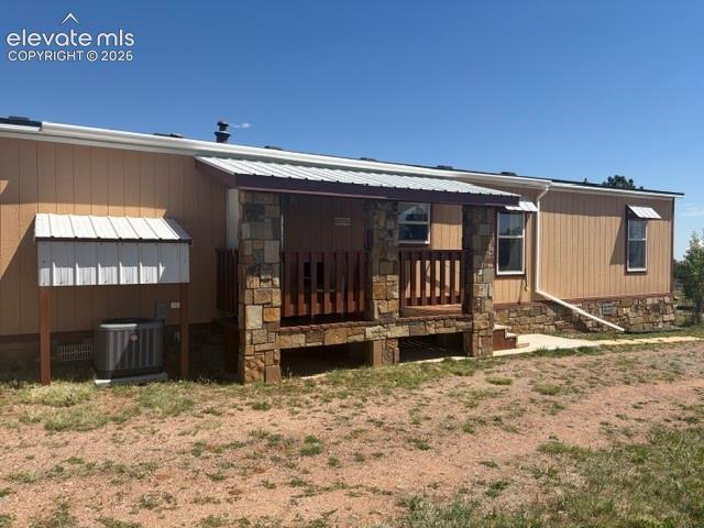 8084 Oak Drive Rye, CO 81069 - Photo 35 of 39 Back of the home, rear patio.
