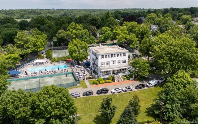 a view of under an umbrella