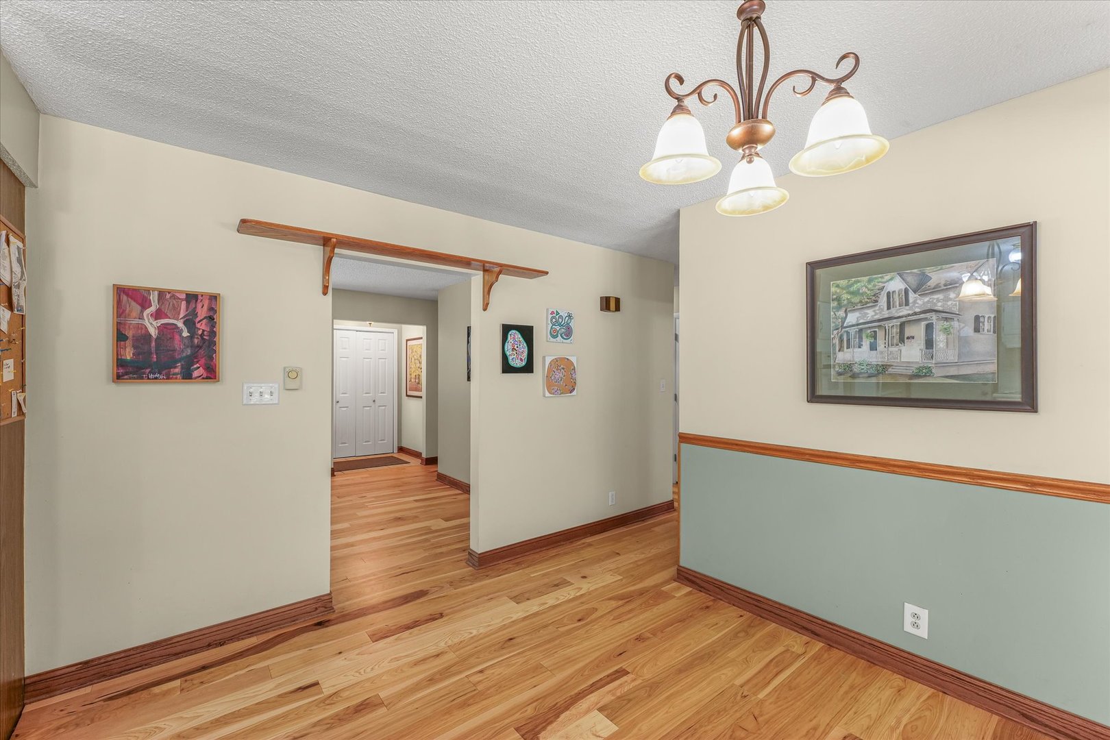 9835 East 1610 North Road Oakwood, IL 61858 - Photo 16 of 35 wooden floor in an empty room with a window