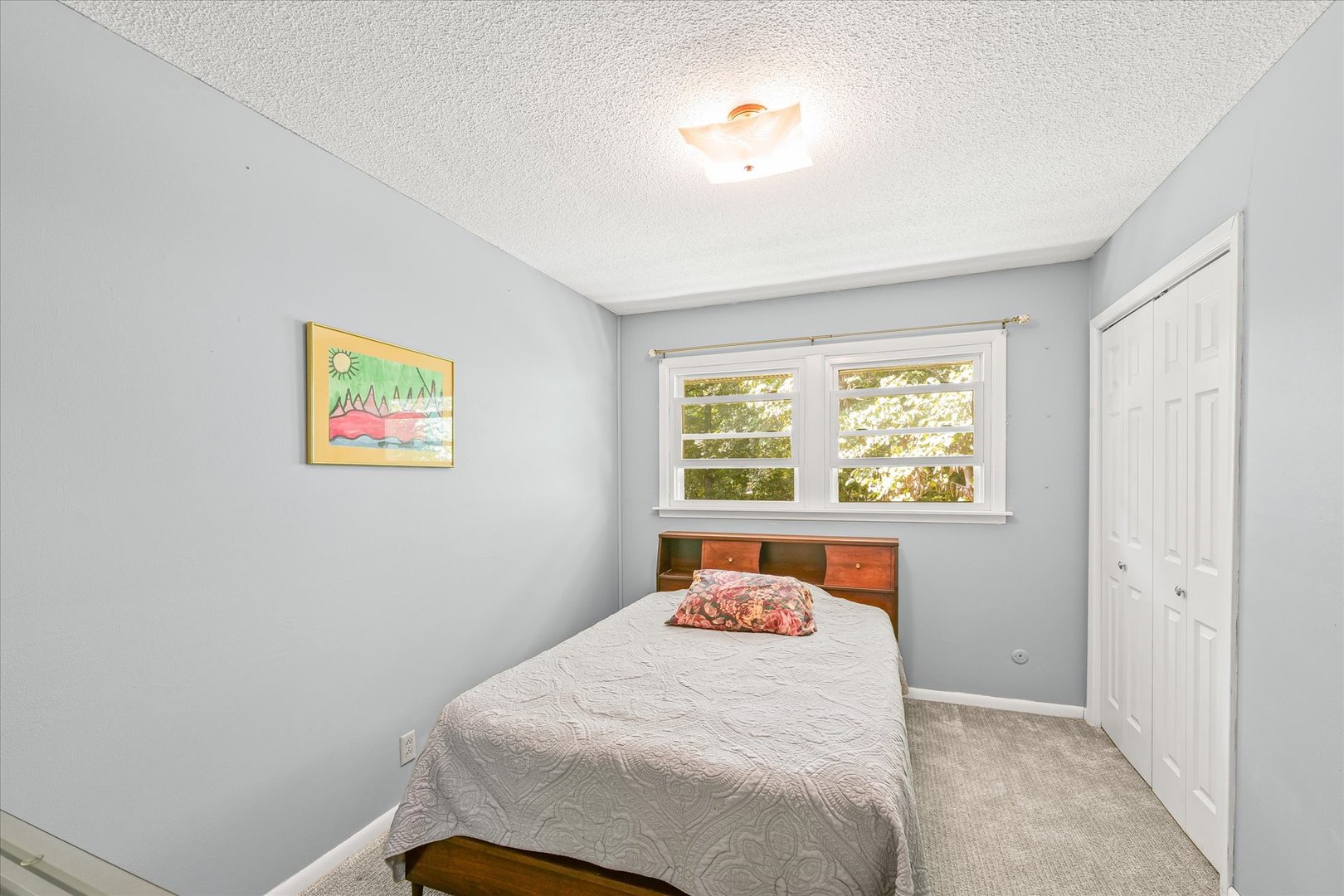 9835 East 1610 North Road Oakwood, IL 61858 - Photo 21 of 35 a bedroom with a bed and a window