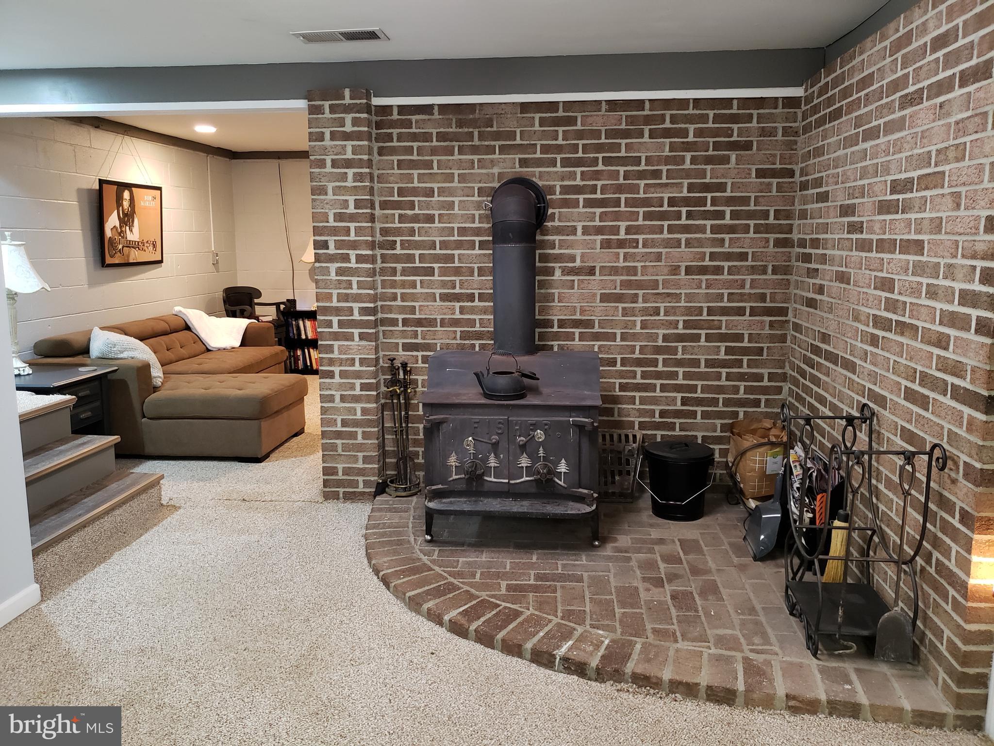 1138 Calvert Beach Road St. Leonard, MD 20685 - Photo 17 of 17 Wood burning Stove for comfort