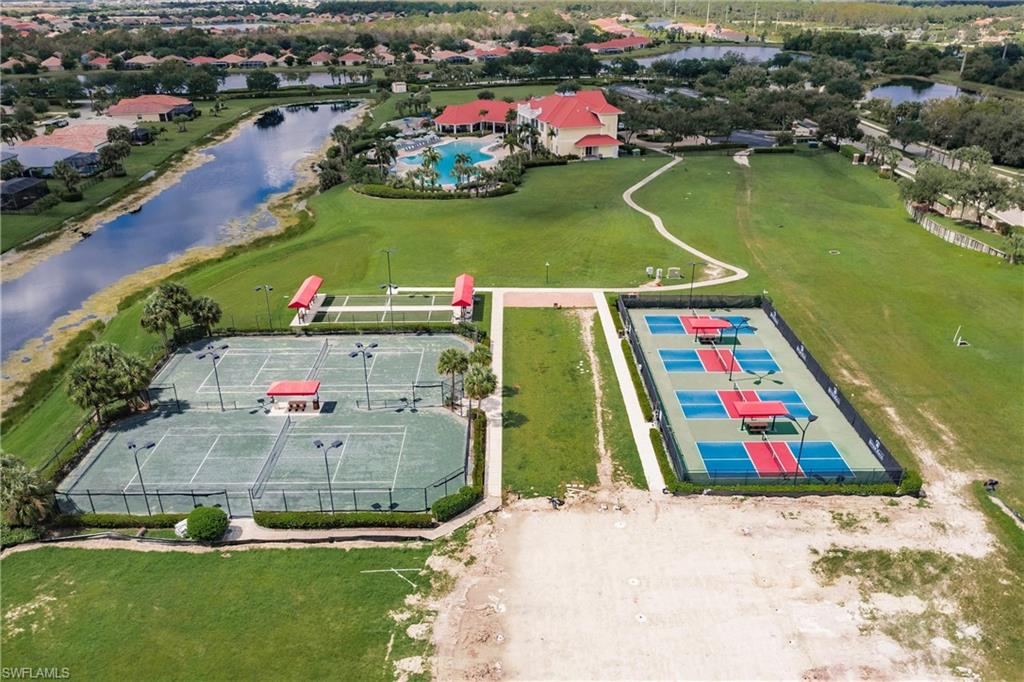16424 Windsor Way Alva, FL 33920 - Photo 47 of 48 an aerial view of a houses with outdoor space