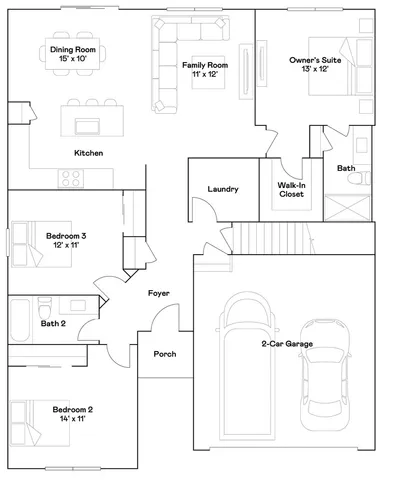 $306,990 | 1663 Sawgrass Lane, Beecher, IL 60401