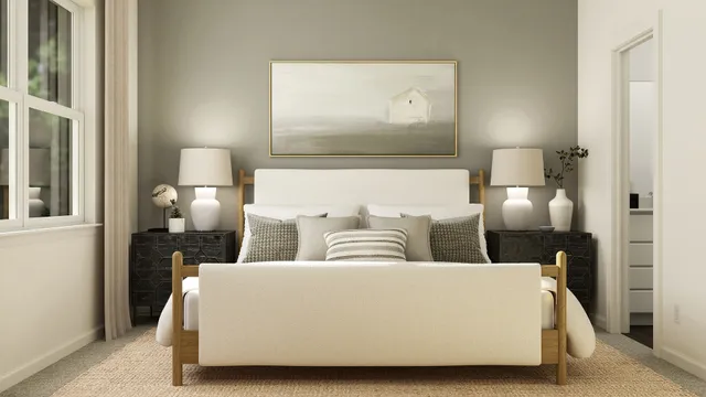 a living room with a couch