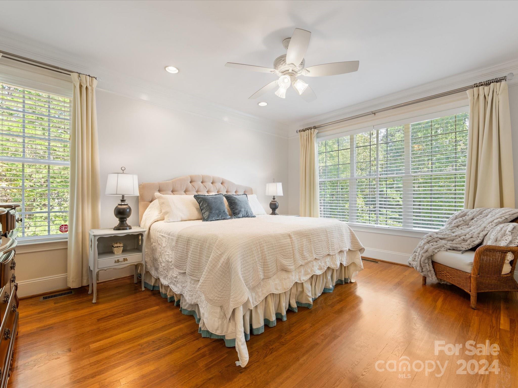 4100 Cherrybrook Drive Mint Hill, NC 28227 - Photo 21 of 45 a bedroom with a bed and a large window