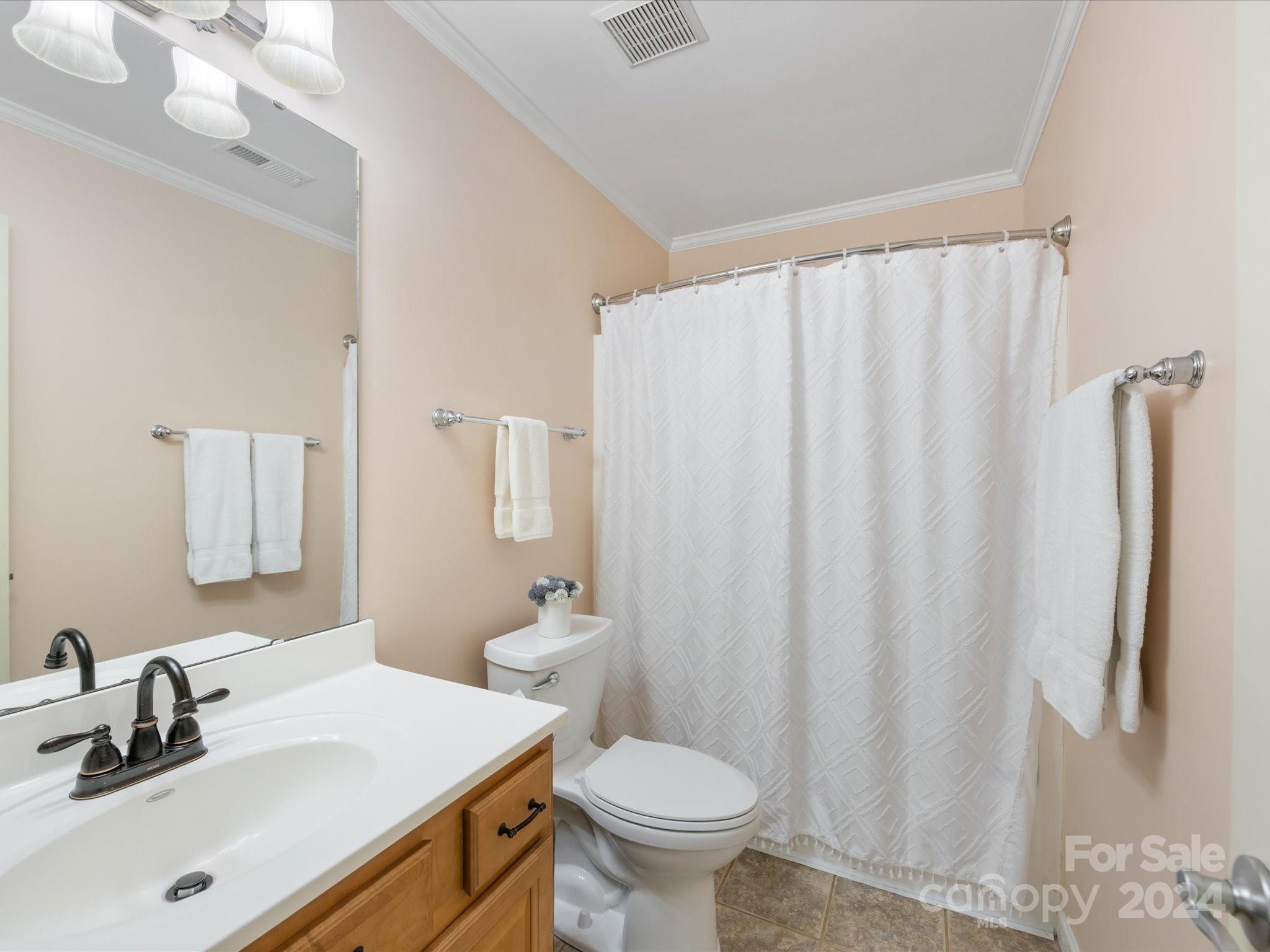 4100 Cherrybrook Drive Mint Hill, NC 28227 - Photo 29 of 45 a bathroom with a sink toilet and shower