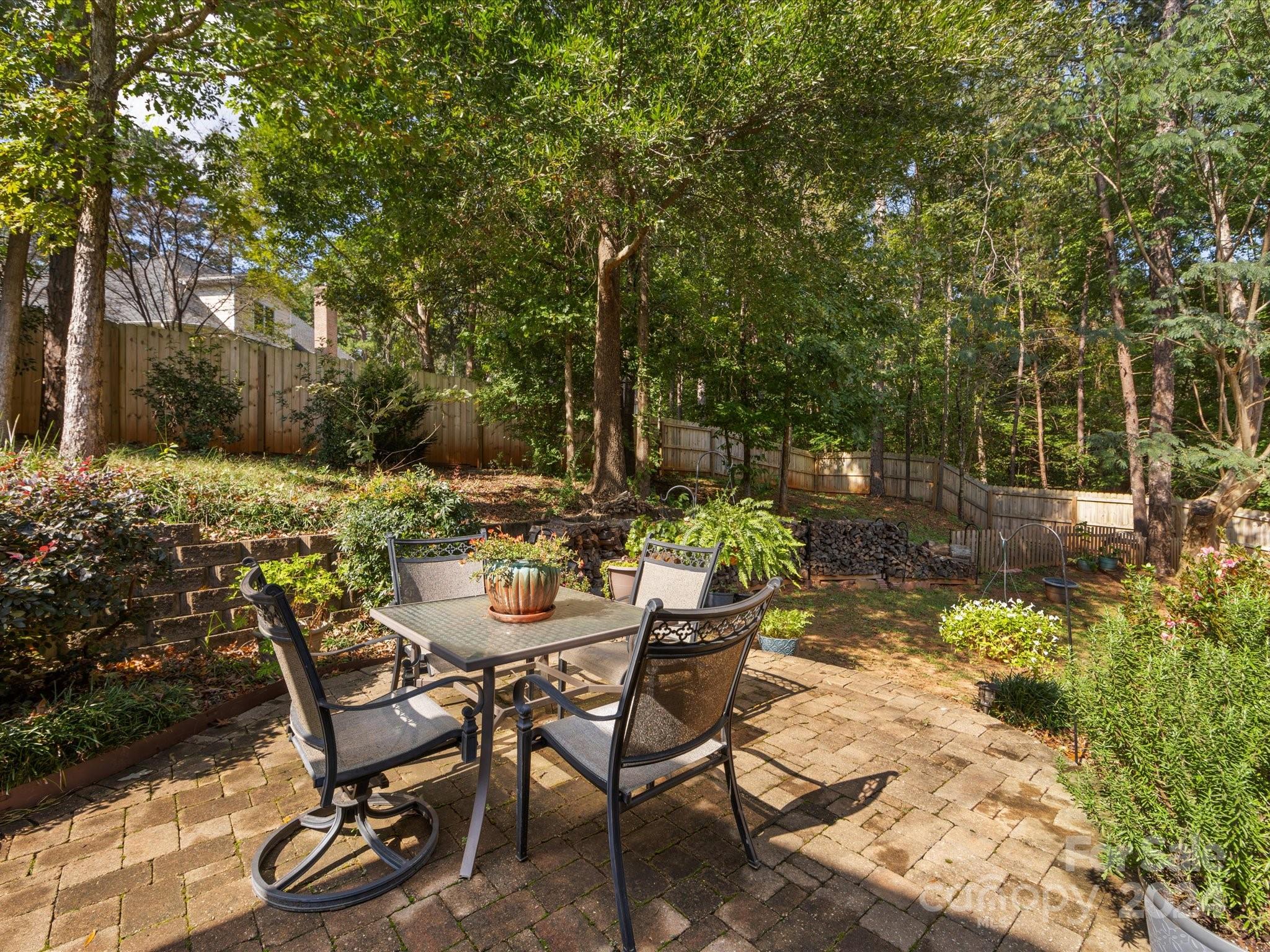 4100 Cherrybrook Drive Mint Hill, NC 28227 - Photo 39 of 45 a view of a chairs and table in the patio