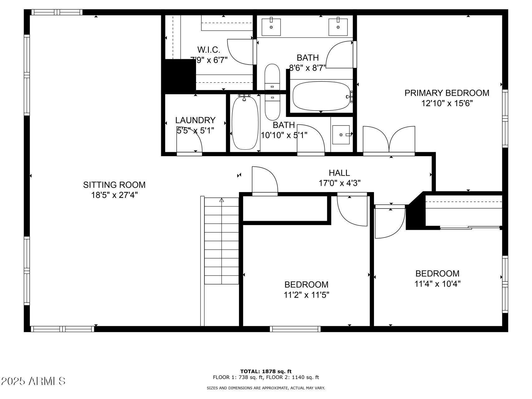 12474 West Redfield Road El Mirage, AZ 85335 - Photo 45 of 51 2nd_floor_12474_west_redfield_road_el_mi