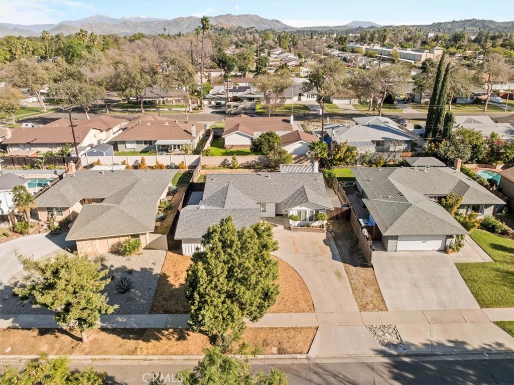6240 Wiehe Avenue Riverside, CA 92506 - Photo 31 of 47 an aerial view of residential houses with outdoor space