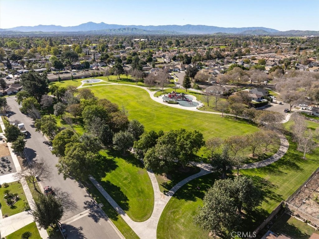 6240 Wiehe Avenue Riverside, CA 92506 - Photo 35 of 47 an aerial view of residential houses with outdoor space