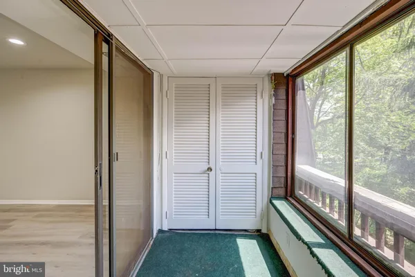 a view of front door