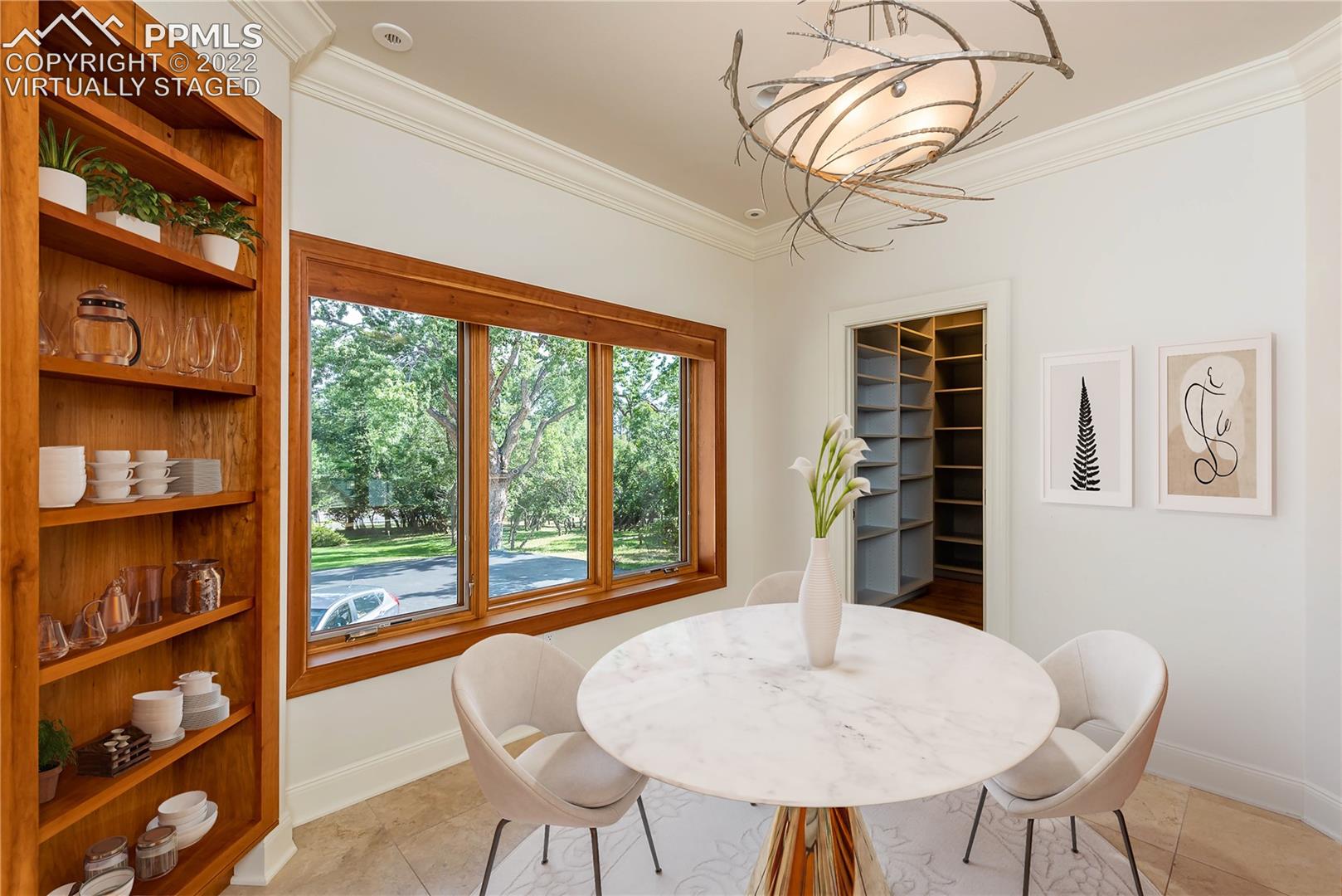 5 Alta Vista Road Colorado Springs, CO 80906 - Photo 17 of 49 Virtually staged breakfast nook