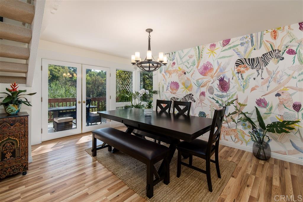 3016 Via De Caballo Encinitas, CA 92024 - Photo 7 of 14 Dining room overlooking open space.