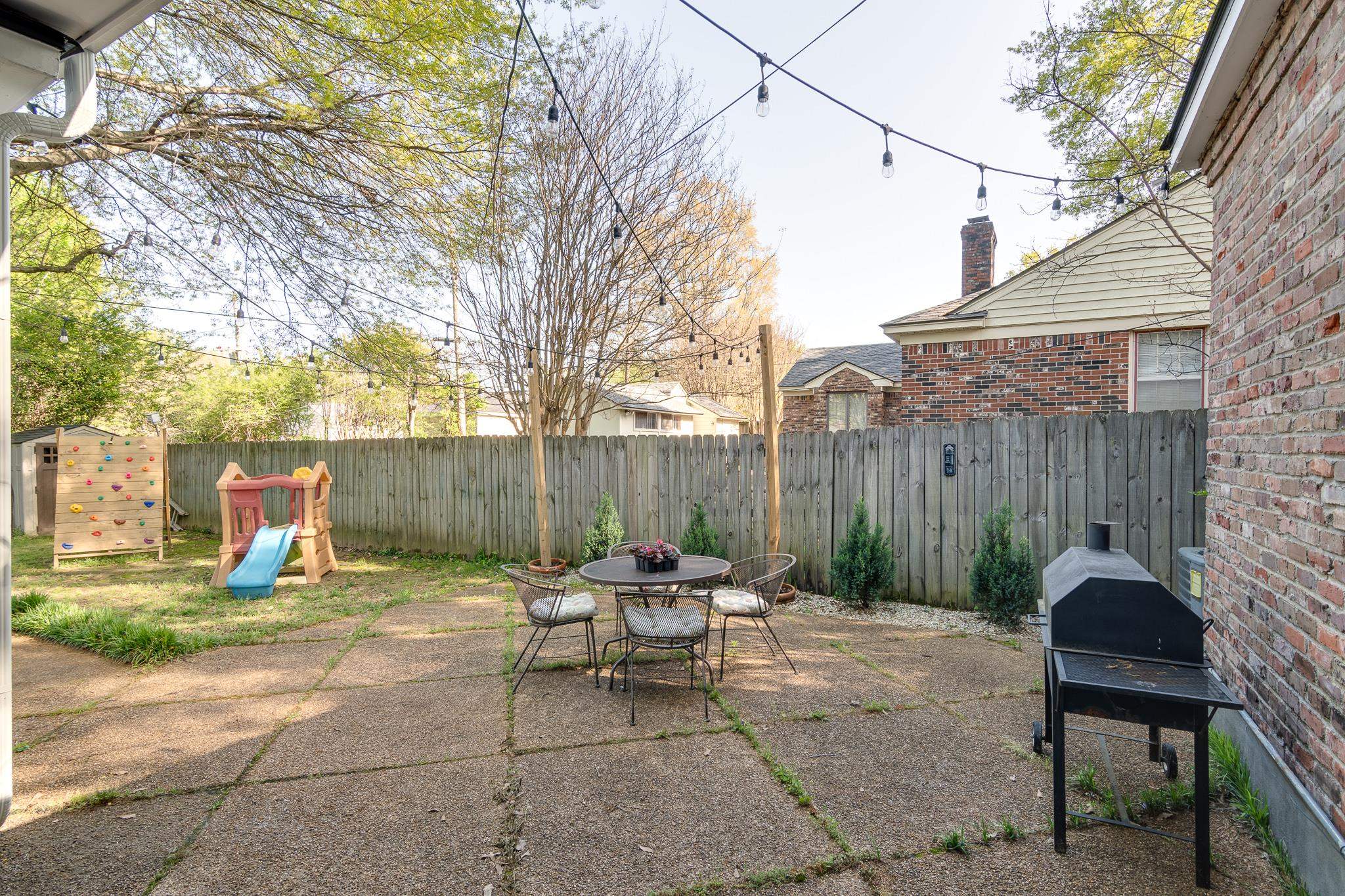 274 Montelo Road Memphis, TN 38120 - Photo 25 of 25 a backyard with table and chairs