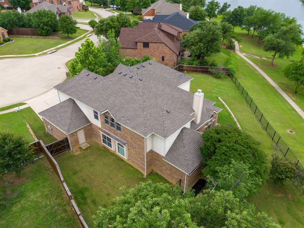 2703 Pottery Trail Corinth, TX 76210 - Photo 36 of 40 an aerial view of a house