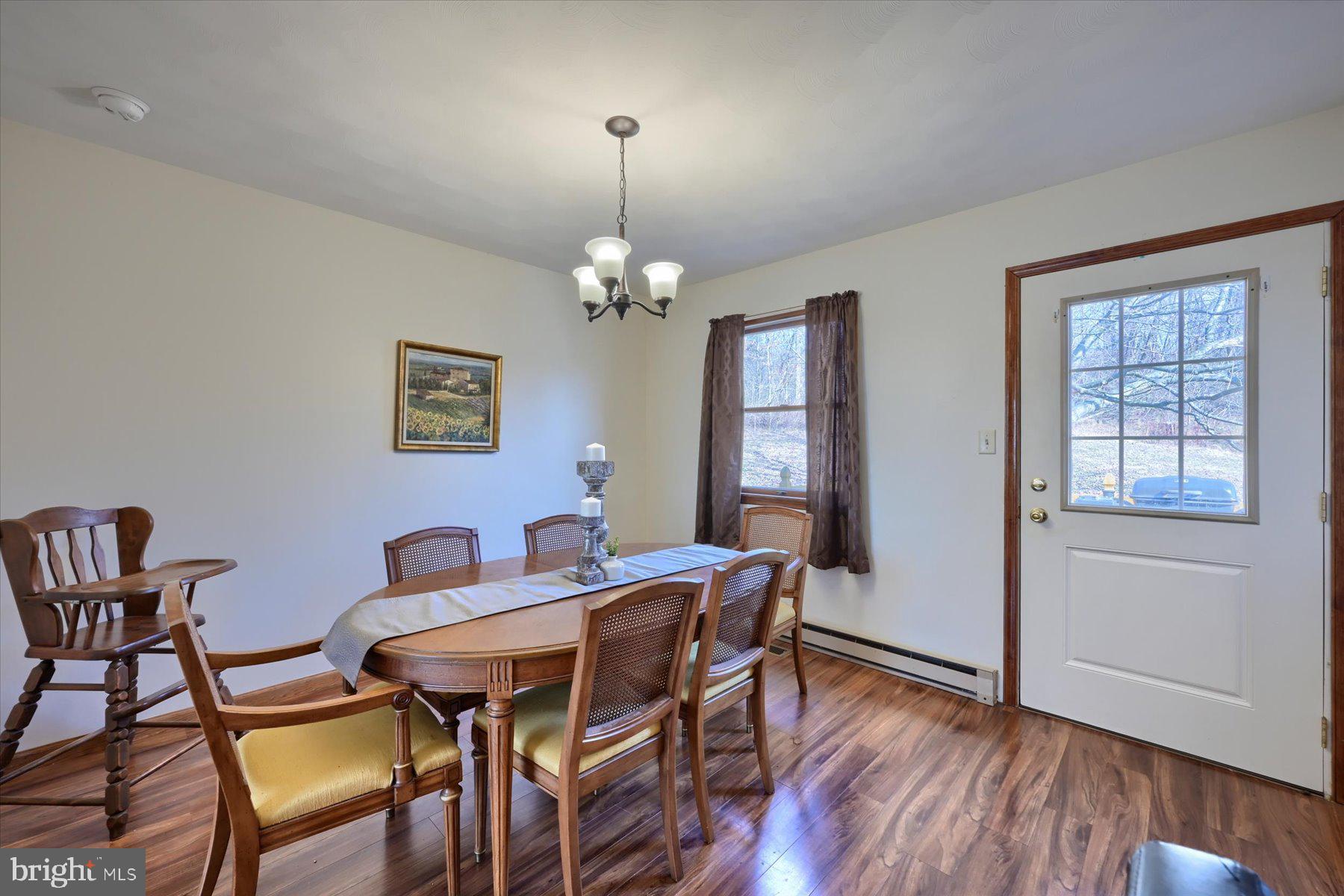 1765 County Line Road York Springs, PA 17372 - Photo 9 of 36 Dining Room with door to the deck