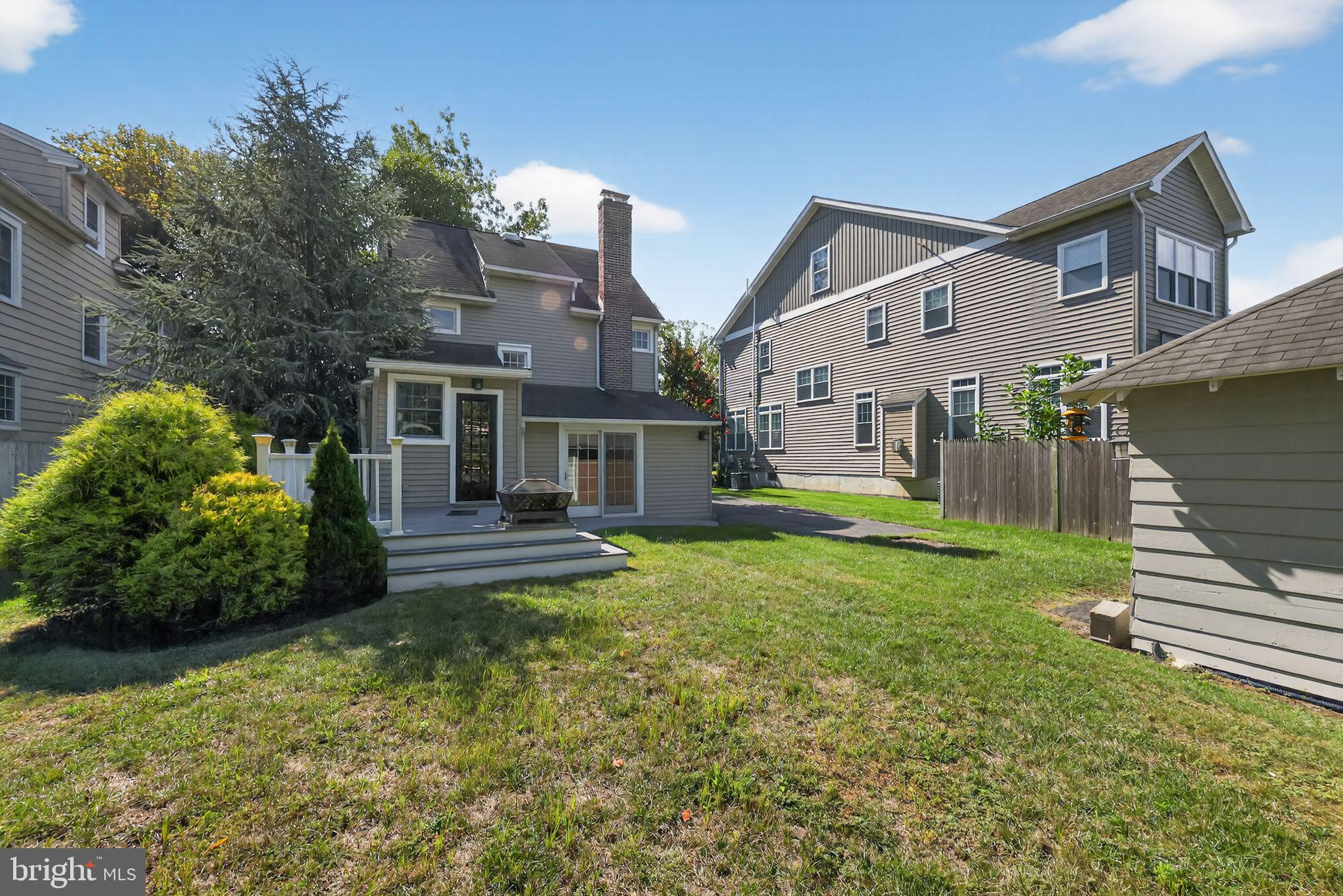 159 Wayne Avenue Haddonfield, NJ 08033 - Photo 27 of 30 a view of a house with a yard and plants