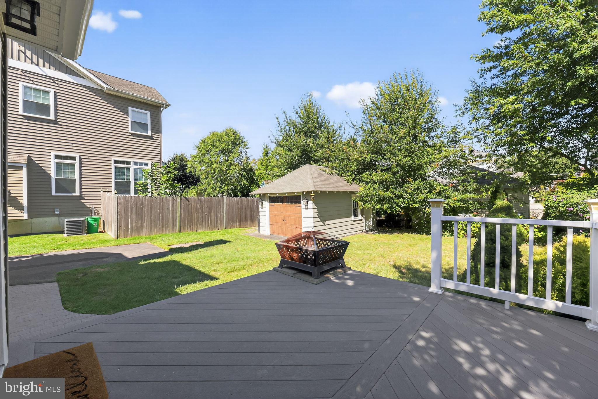 159 Wayne Avenue Haddonfield, NJ 08033 - Photo 28 of 30 a view of a house with backyard and a swimming pool