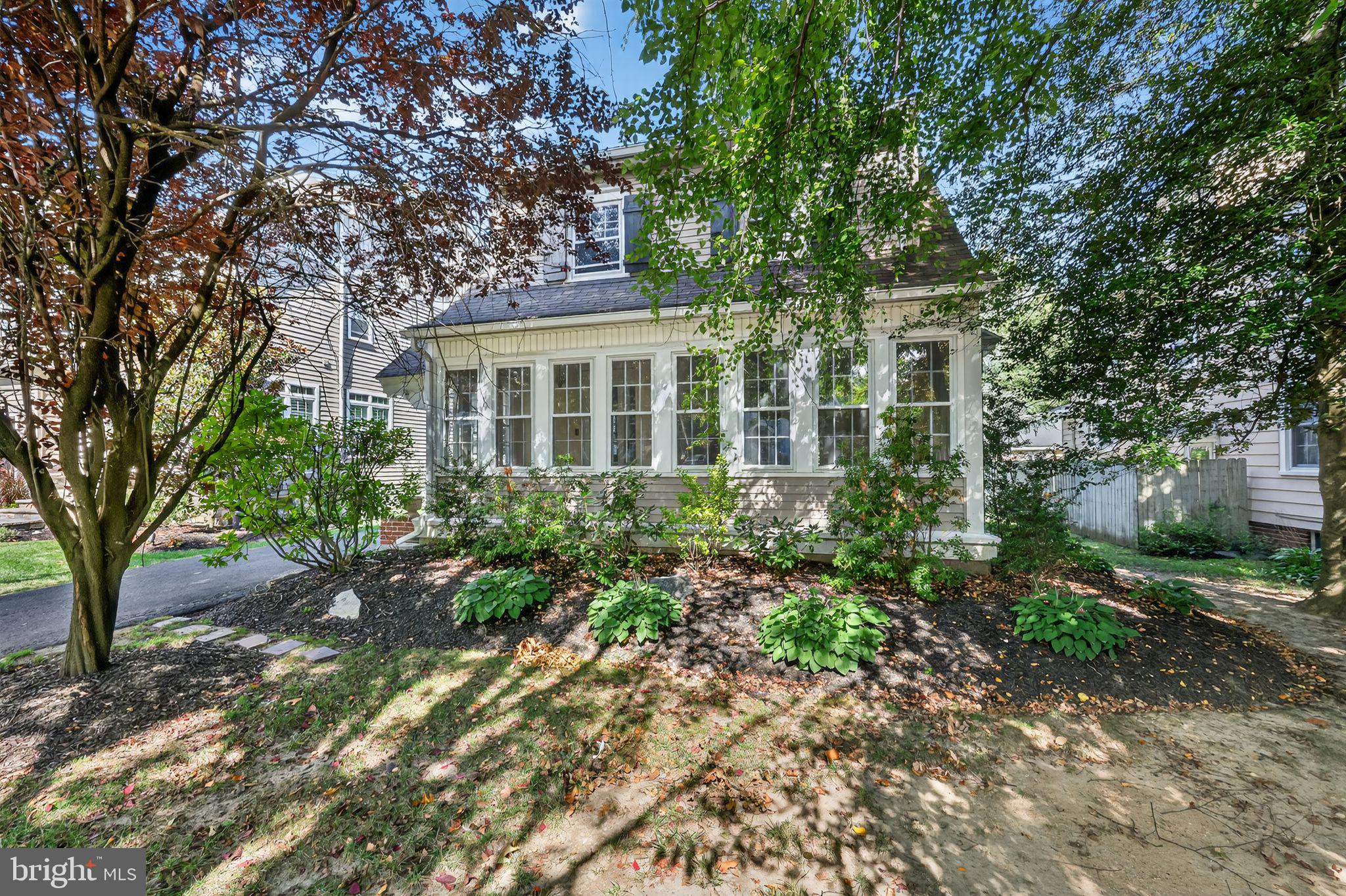 159 Wayne Avenue Haddonfield, NJ 08033 - Photo 4 of 30 front view of a house with a tree