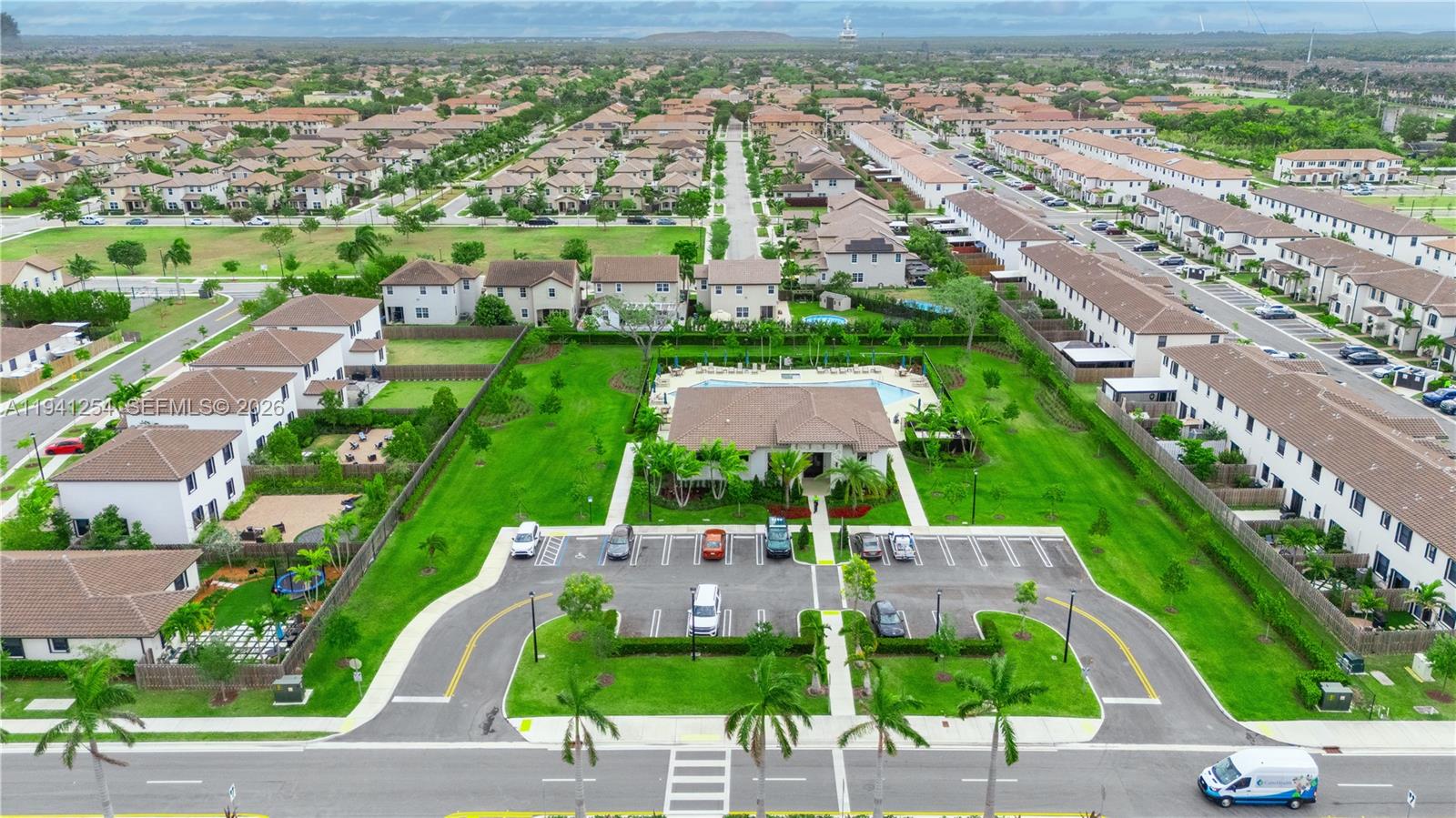 11805 Southwest 245 Terrace Homestead, FL 33032 - Photo 37 of 37 an aerial view of residential houses with outdoor space and street view