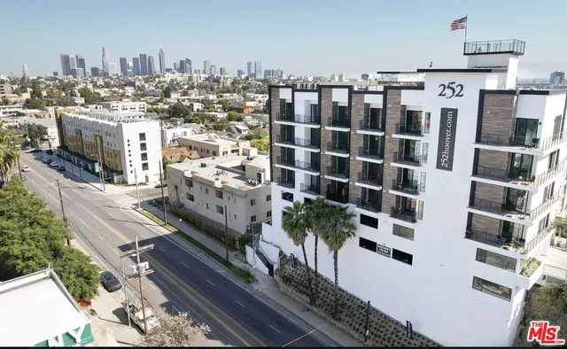 a view of building with city view