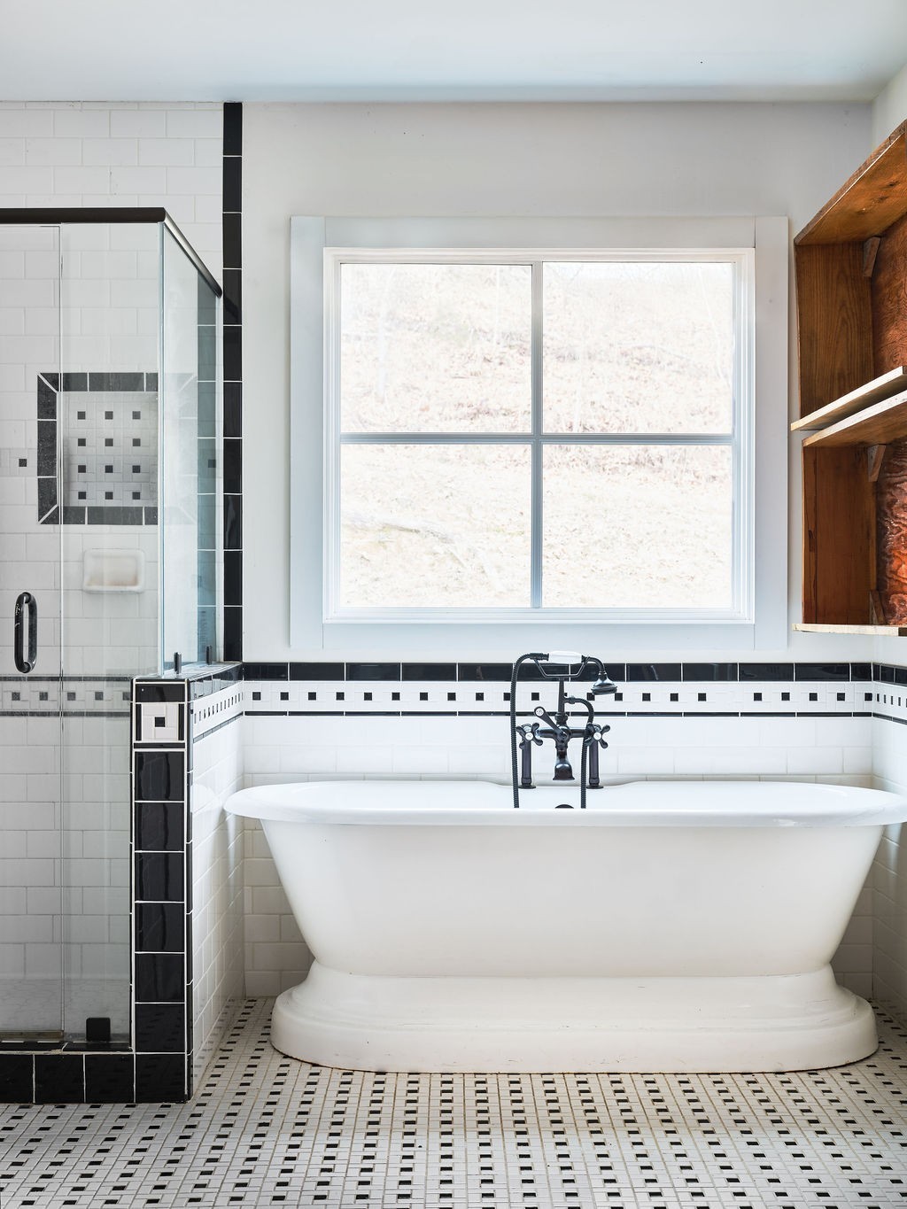 6415 Pinewood Road Nunnelly, TN 37137 - Photo 36 of 83 a bathroom with a bathtub and a shower