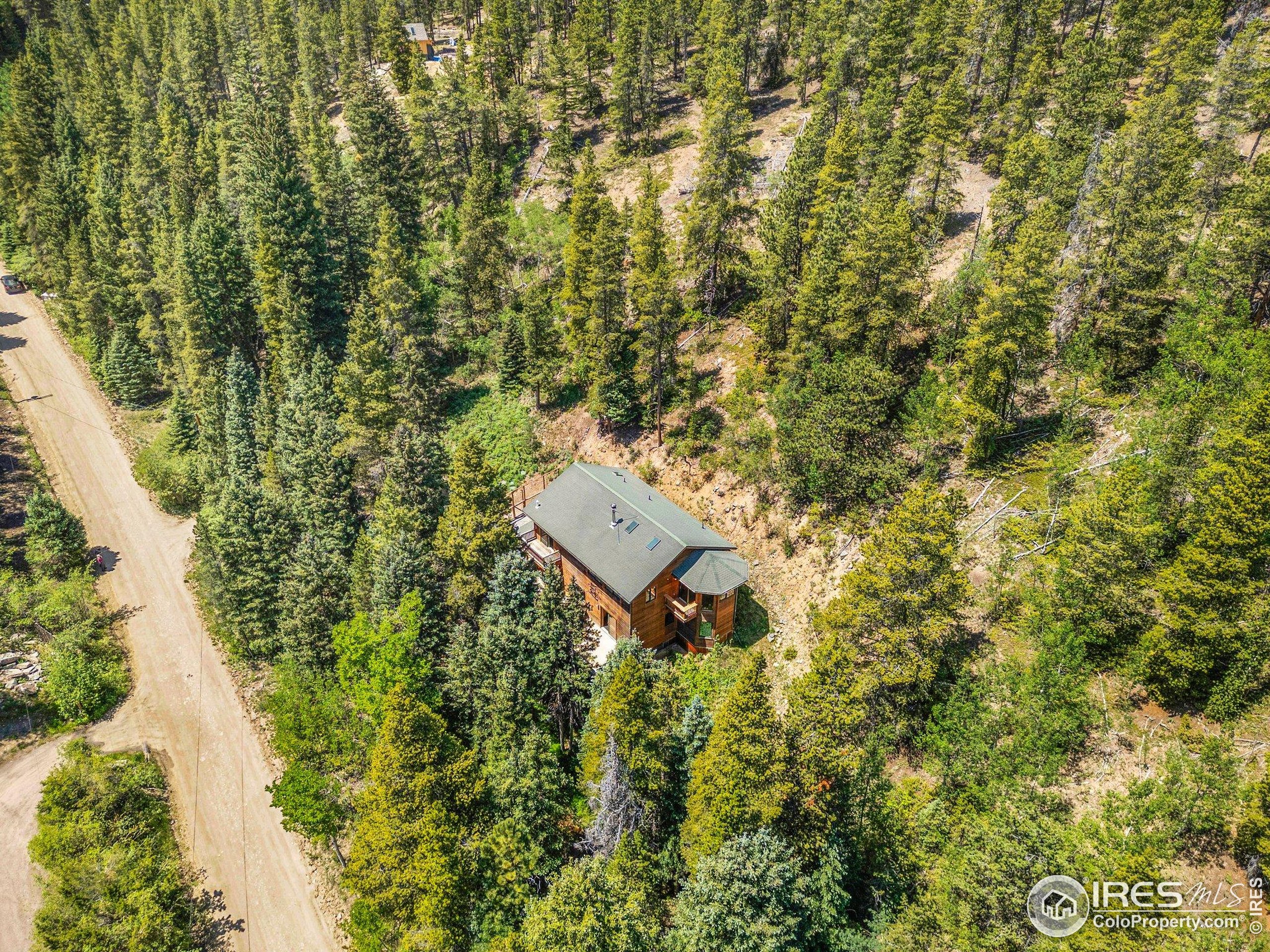 3727 Gamble Gulch Road Black Hawk, CO 80422 - Photo 6 of 30 a view of a yard