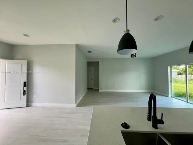 a view of counter space with furniture