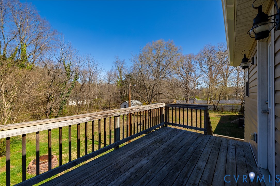 8710 North 5 Forks Road Amelia Court House, VA 23002 - Photo 53 of 59 Deck Behind Studio Above Garage