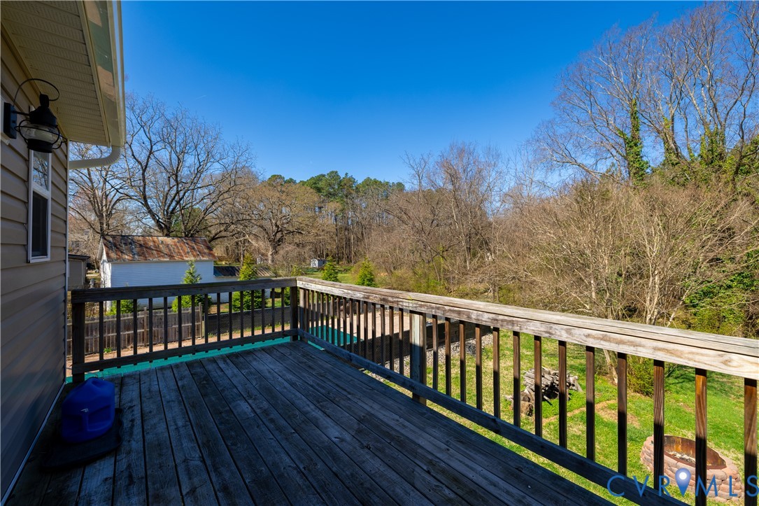 8710 North 5 Forks Road Amelia Court House, VA 23002 - Photo 54 of 59 Deck Behind Studio Above Garage
