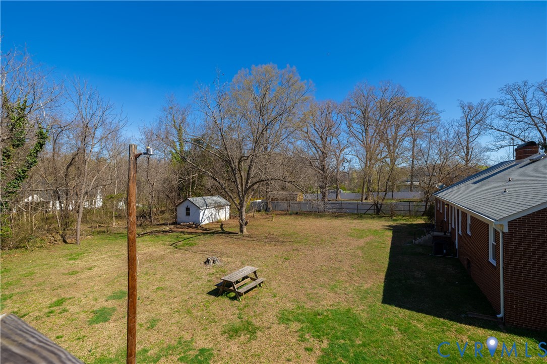 8710 North 5 Forks Road Amelia Court House, VA 23002 - Photo 58 of 59 View of Back Yard from Deck