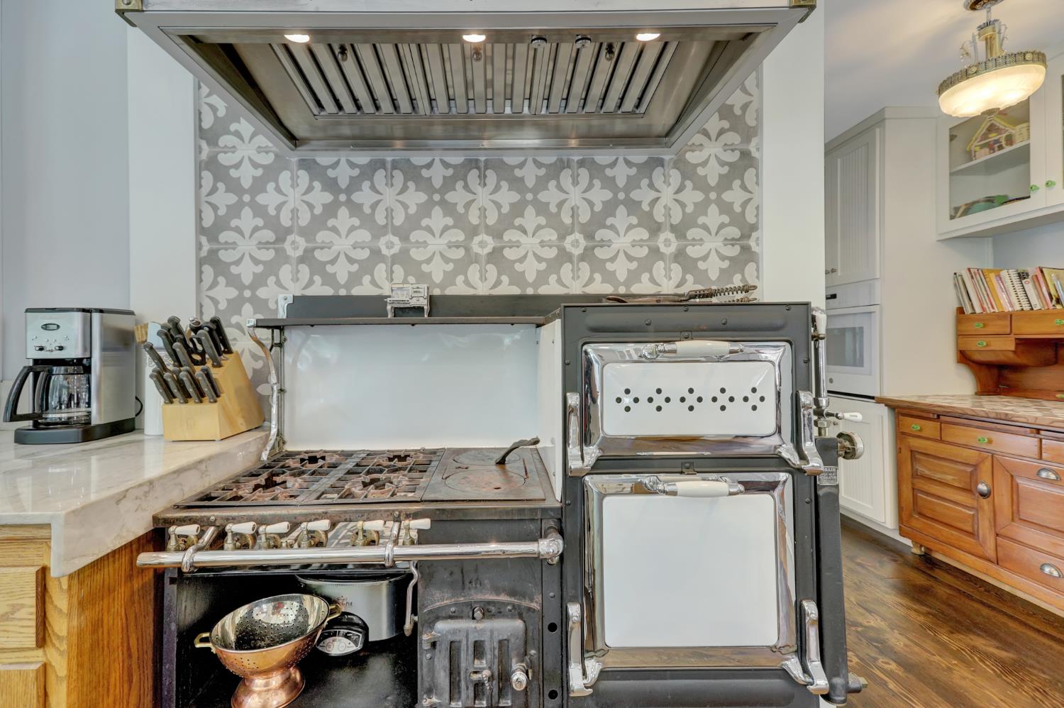 203 Prospect Street Nevada City, CA 95959 - Photo 19 of 95 Reclaimed antique stove that cooks turkey's beautifully!