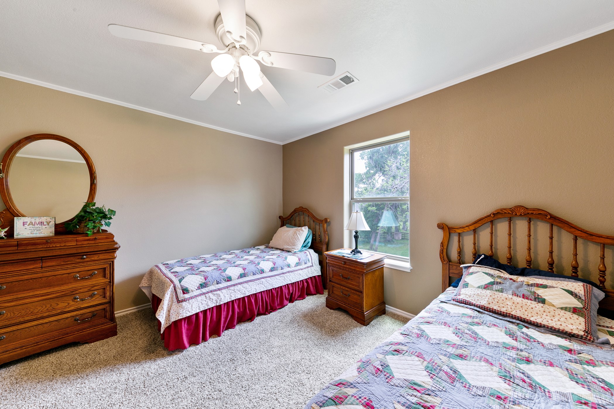 923 Y U Jones Road Richmond, TX 77469 - Photo 30 of 50 a bedroom with bed and window