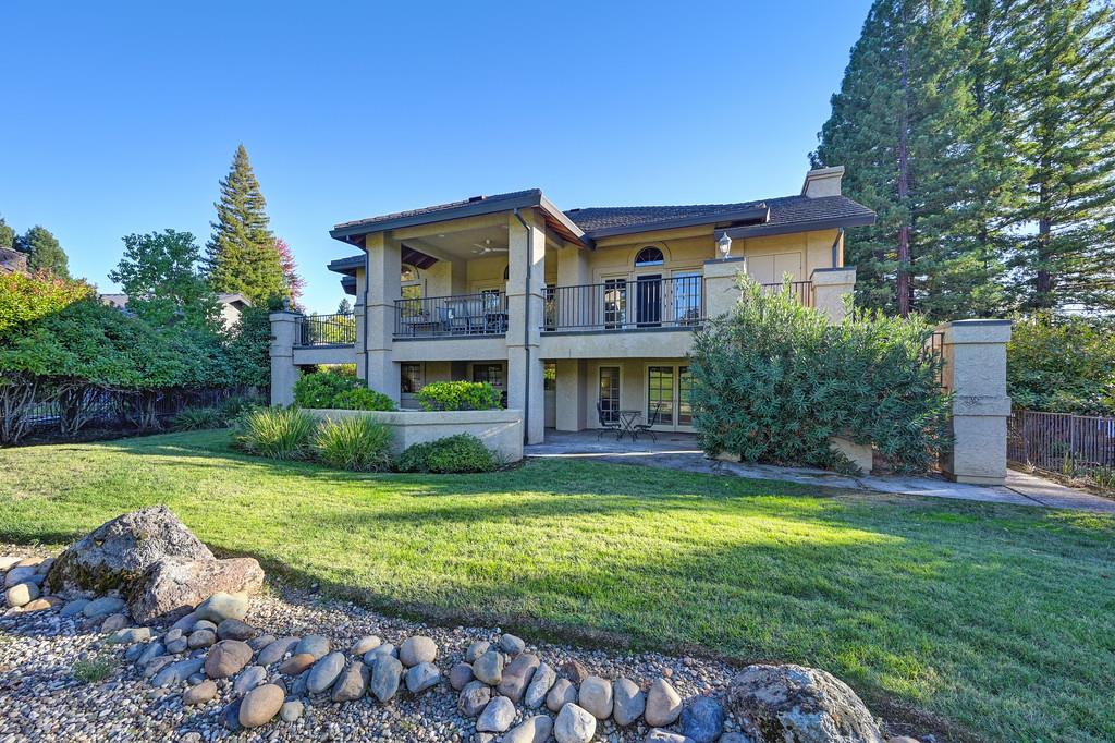 14965 Anillo Way Rancho Murieta, CA 95683 - Photo 51 of 59 a front view of house with yard and green space