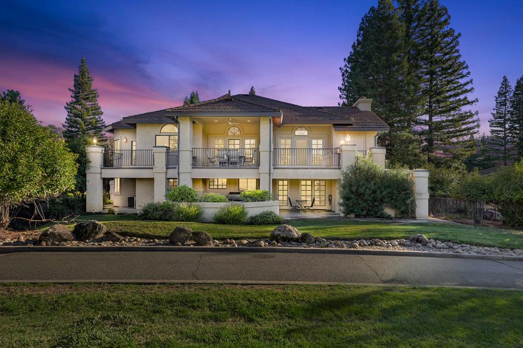 14965 Anillo Way Rancho Murieta, CA 95683 - Photo 52 of 59 a front view of a house with a yard