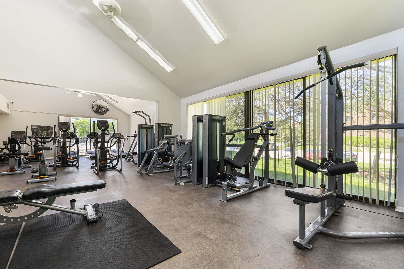 1615 East Central Road, Unit 222C Arlington Heights, IL 60005 - Photo 27 of 30 a view of a room with gym equipment